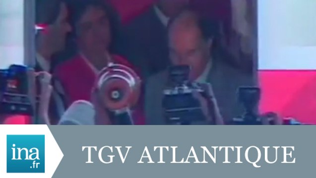 François Mitterrand inaugure le TGV Atlantique - Archive INA