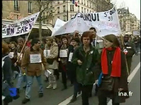 Manif LEP / allègre