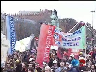 Manifestation etudiants/paris