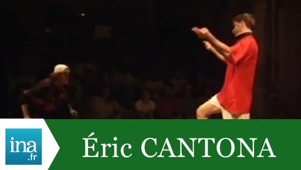 Eric Cantona "Ode à Canto" au théâtre - Archive INA