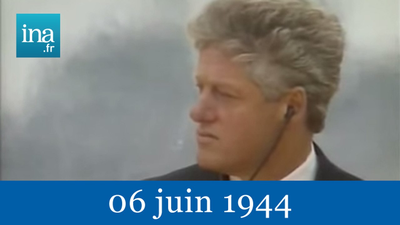 50ème anniversaire du débarquement à Omaha Beach - Archive INA