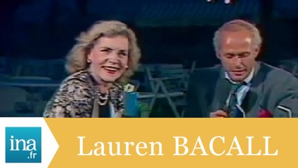 Lauren Bacall, l'interview perturbée à Deauville - Archive INA
