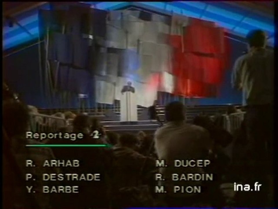 MITTERRAND A Lyon