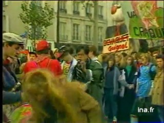 Manif etudiants/factuel