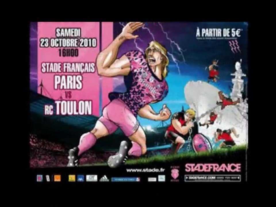 Le RCVE au STADE de FRANCE pour Stade Français - Toulon