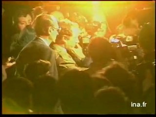 Jacques CHIRAC sur lieux attentat