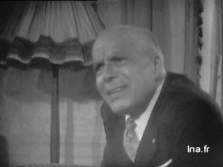 Monsieur Bourguiba interview sur le moyen orient