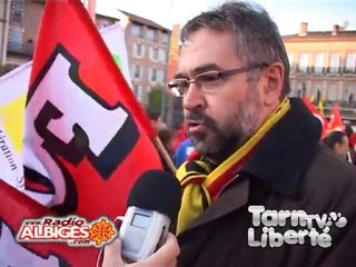 Manifestation à Albi 21.10.2010
