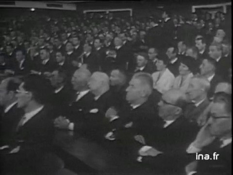 Voyage du Premier Ministre, Georges POMPIDOU, à Aurillac.