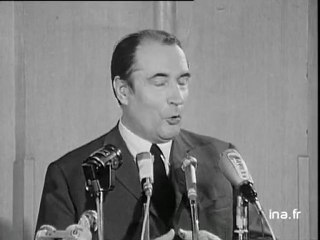 CONFERENCE DE PRESSE DE FRANCOIS MITTERRAND