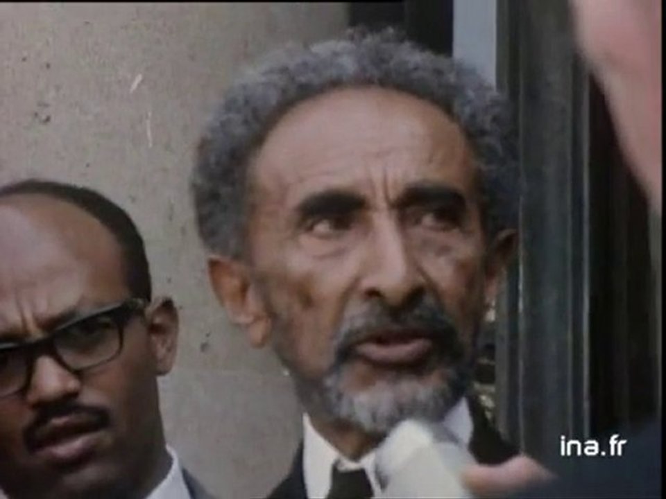 H. SELASSIE A L'ELYSEE