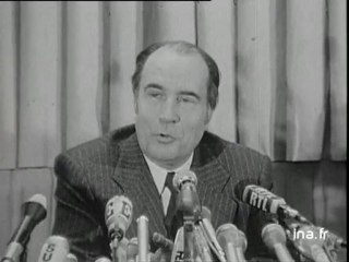 Conférence de presse de François Mitterrand