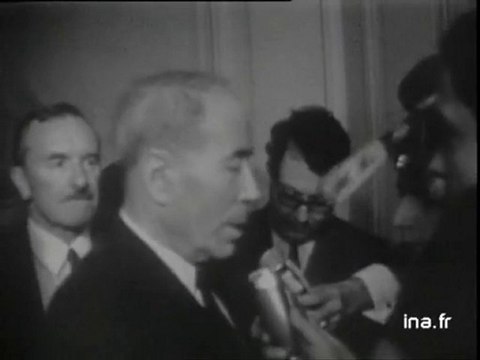 Entretiens de Messieurs Georges Pompidou et Antoine Pinay