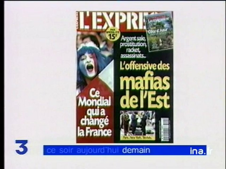 REVUE DE PRESSE + EDITORIALISTE : MICHEL LABRO, DE L'EXPRESS