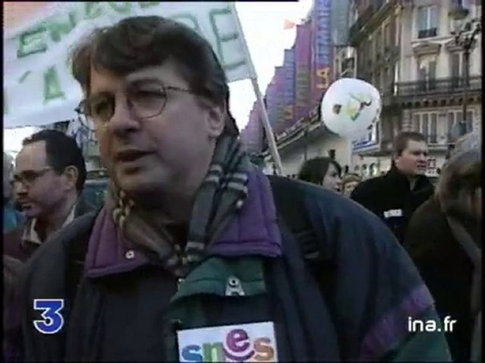 Manifs des enseignants