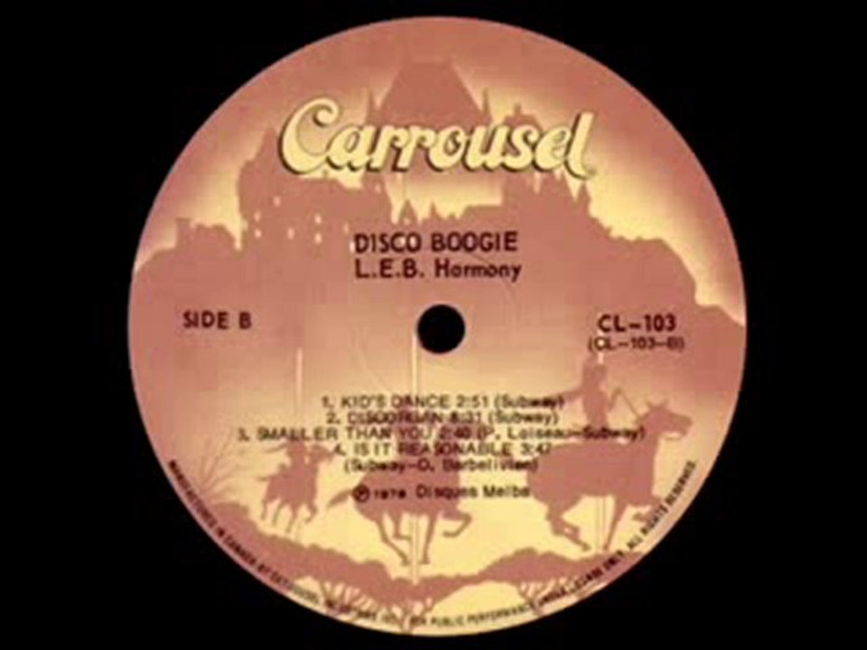70's disco music -L.E.B. Harmony -  Discorgan 1978