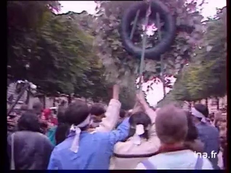 Manif chinois à Paris