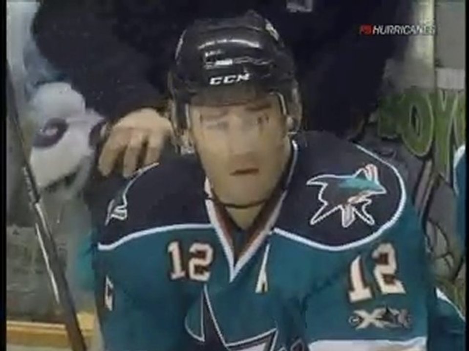 Carolina Hurricanes-San Jose Sharks Highlights (10/19/10)