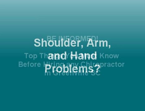 Chiropractors in greenville sc