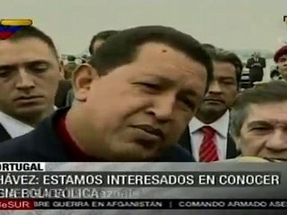 Visitar astilleros y fábricas de molinos de viento, parte de agenda de Chávez en Portugal