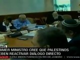 Israel insta a Palestina a no realizar gestiones ante NNUU p