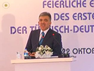 Türk-Alman Üniversitesi’nin ilk taşı yerleştirildi