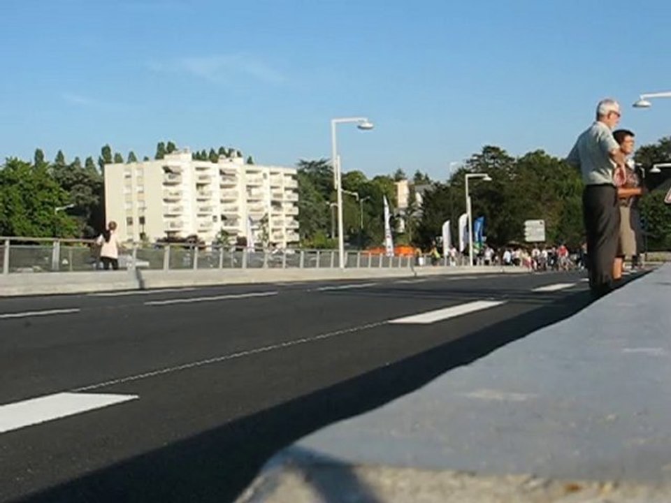 Nantes / St Séb : inauguration pont Léopold Sédar Senghor