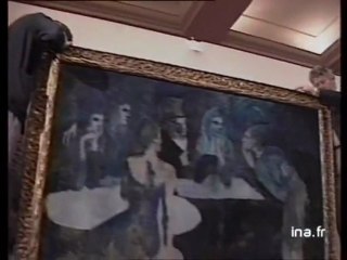 Vente "les noces de Pierrette" de PICASSO - Archive vidéo INA