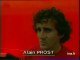 Ayrton Senna et Alain Prost au Castellet - Archive INA
