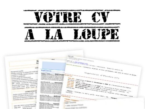 CV à la loupe n°15: c'est quoi ce CV, un brouillon?