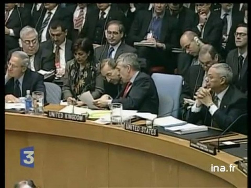 ONU, Irak : ultimatum américain de 10 jours, question de la nouvelle résolution