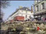 Manifestation d'agriculteurs en Bretagne