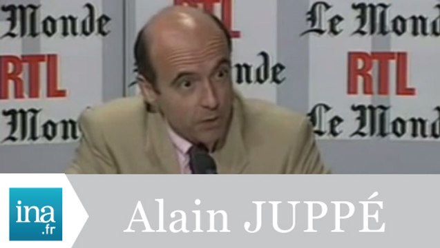 Alain Juppé la guerre en Irak - Archive INA