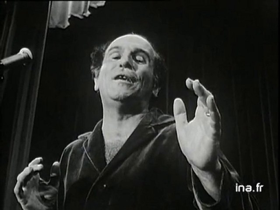 Léo Ferré "L'absence favorise l'amour" - Archive vidéo INA