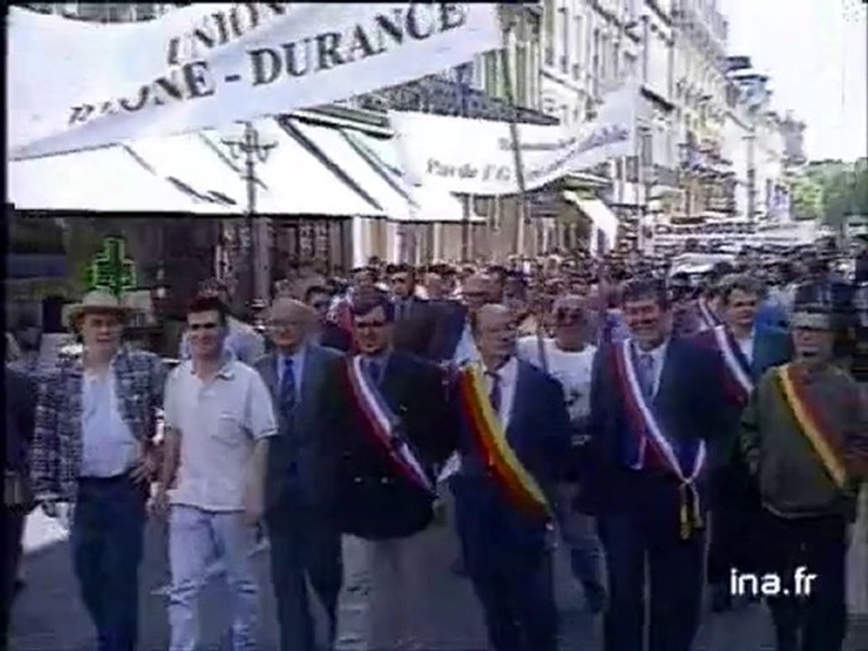 MANIF ANTI TGV