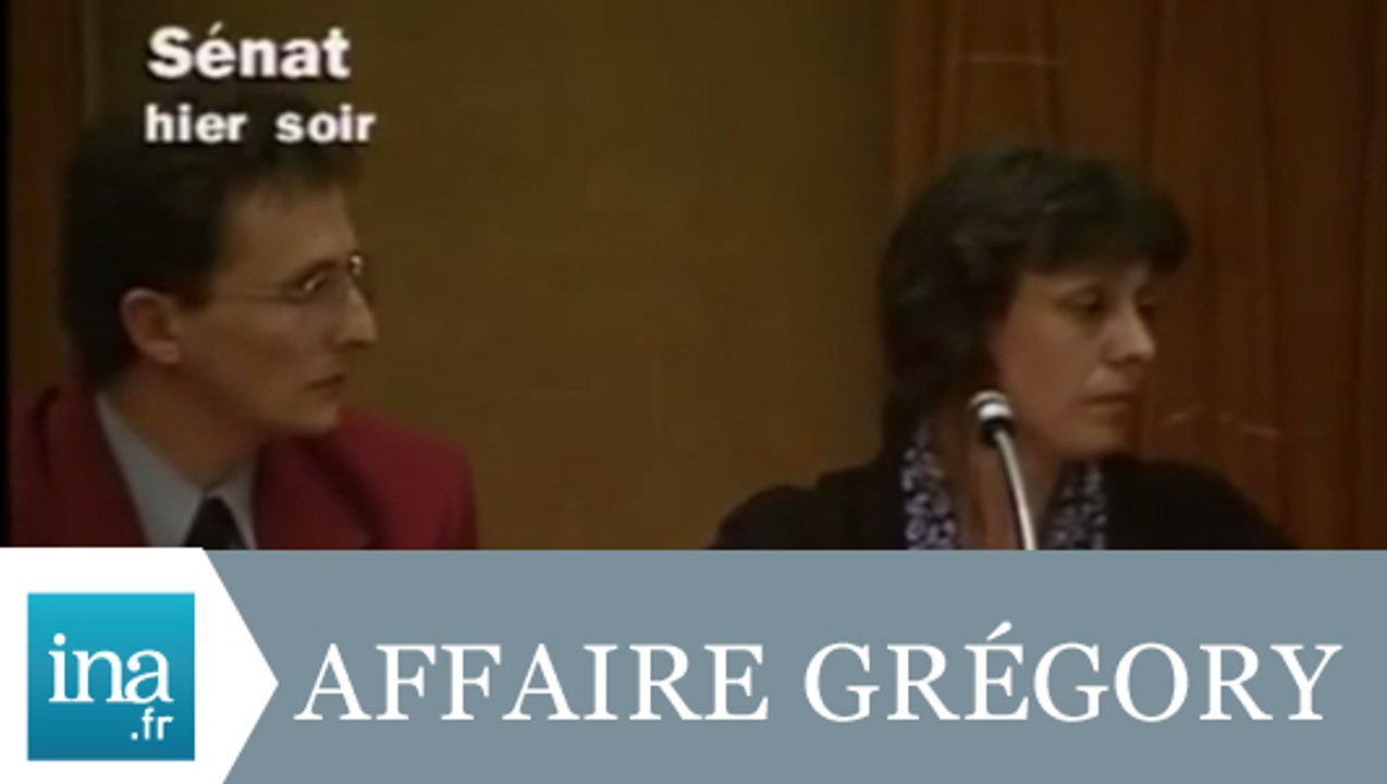 Affaire Grégory: les Villemin au Sénat - Archive INA