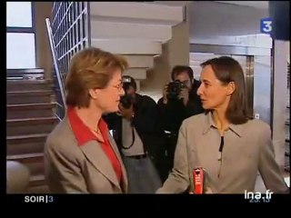 Passation de pouvoir Sègolène Royal / Morin