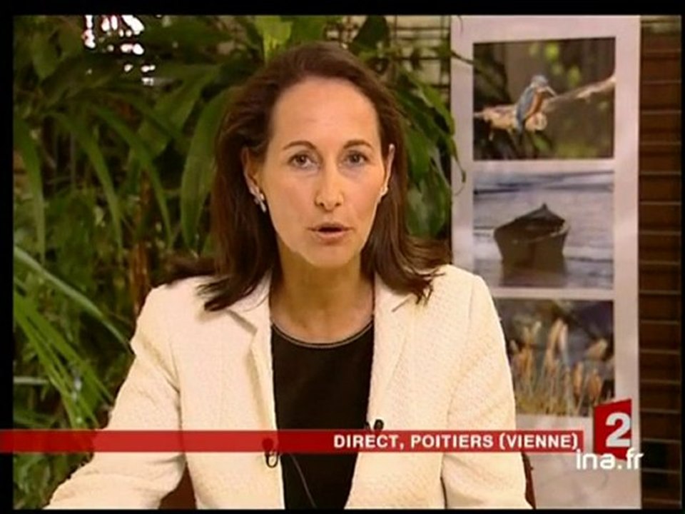 Plateau extérieur : Ségolène Royal en direct de Poitiers