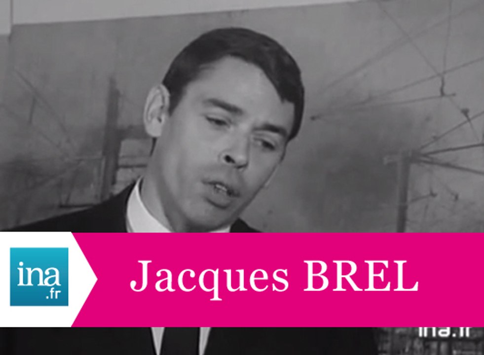 Jacques Brel parle du film "les risques du métier" - Archive vidéo INA