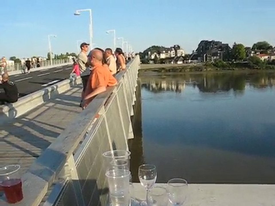 Nantes / St Séb : inauguration pont Léopold Sédar Senghor