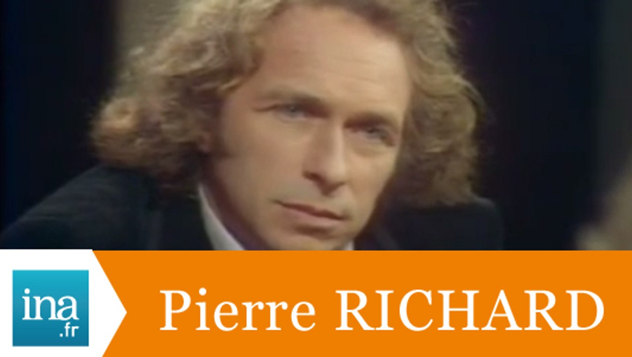 Pierre Richard "Je ne suis pas Yves Robert" - Archive INA