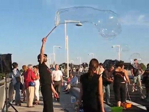 Nantes / St Séb : inauguration pont Léopold Sédar Senghor