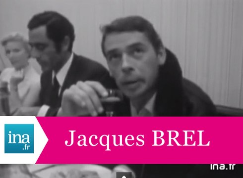 interview Jacques Brel je veux m'offrir le temps de me taire - Archive vidéo INA