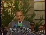 Conférence de presse chirac