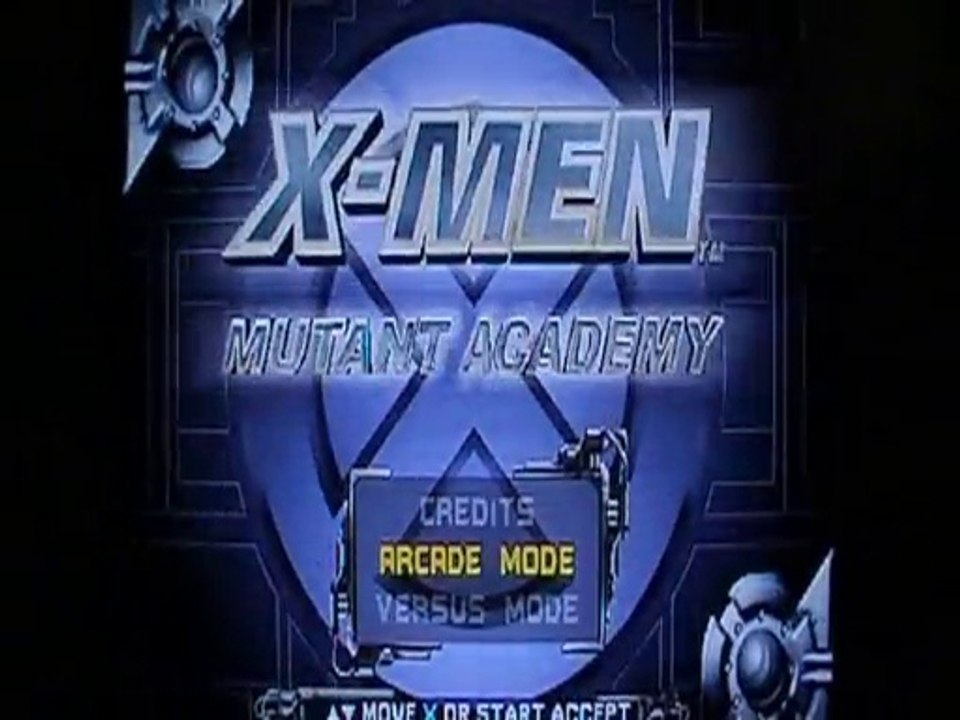 First Level - Only - X-Men Mutant Academy - Playstation