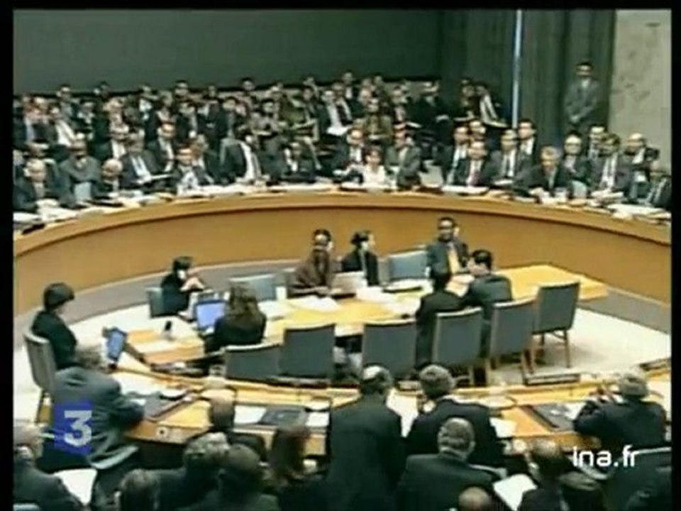 [Discours Villepin Powell à Onu]
