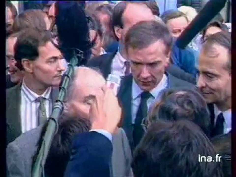 Mitterrand à Lyon