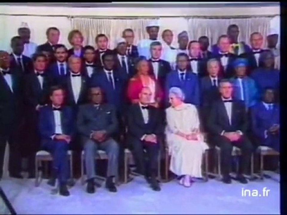 Mitterrand , Chirac au Québec