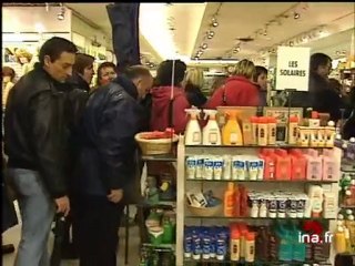 35 heures / Manifs grands magasins