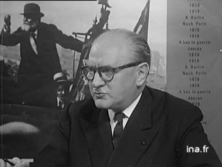 CONGRES SFIO - ITW DE M. GUY MOLLET